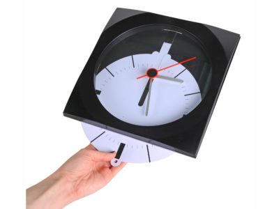 Часы настенные Аптон, черный, изображение 2