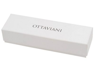 Ручка-роллер Ottaviani, черный/серебристый, изображение 2
