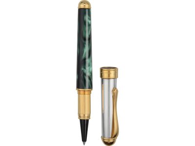 Ручка роллер Cesare Emiliano, зеленый перламутр в футляре, изображение 4