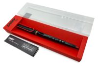 Ручка перьевая 015 joy, Черный/красный клип, 1.1 mm, изображение 2