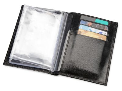 Бумажник для водительских документов, черный, изображение 3