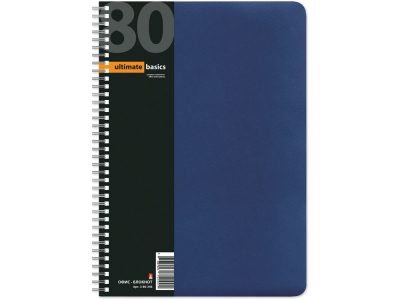 Бизнес — блокнот А4 (200 х 288 мм) Офис-Лайн 80 л., синий, изображение 1