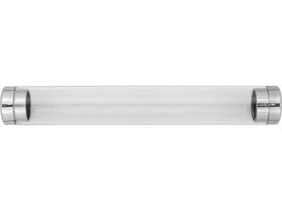 Тубус для 1 ручки Аяс, прозрачный/серебристый, изображение 3