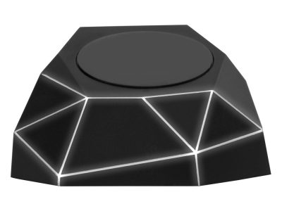 Док-станция Geo Dock с быстрой беспроводной зарядкой, черный с белой подсветкой. XOOPAR — 966127_2, изображение 2