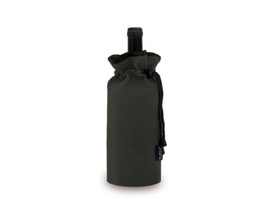 Охладитель для бутылки вина Keep cooled из ПВХ в виде мешочка, черный, изображение 1