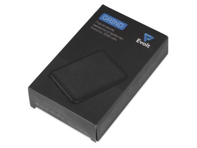 Портативное зарядное устройствоGrind, 5000 mAh, черный, изображение 12