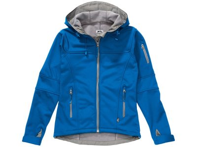 Куртка софтшел Match женская, небесно-синий, изображение 4