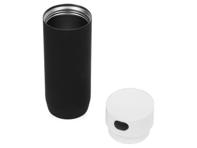 Вакуумная термокружка Recoil, черный/белый, изображение 2