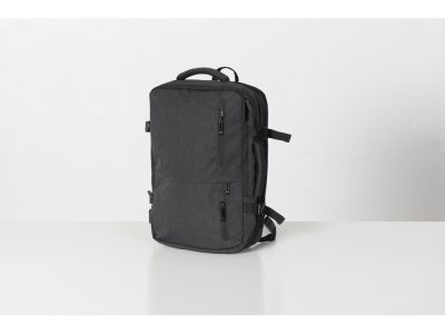 Водостойкий рюкзак-трансформер Convert для ноутбука 15, черный, изображение 18