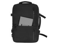 Водостойкий рюкзак-трансформер Convert для ноутбука 15, черный, изображение 6