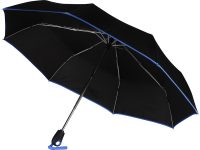 Зонт складной Уоки, черный/синий (Р), изображение 1