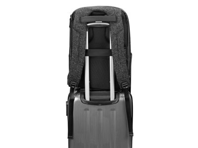 Противокражный водостойкий рюкзак Shelter для ноутбука 15.6 », черный, изображение 13