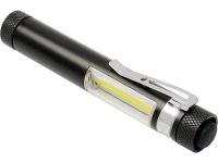 Карманный фонарик Stix с зажимом, оснащен бескорпусным чипом и магнитным держателем, черный — 10460001_2, изображение 4