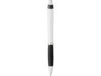 Шариковая ручка Turbo в белом корпусе, белый/черный, синие чернила — 10736300_2, изображение 2