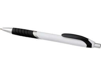 Шариковая ручка Turbo в белом корпусе, белый/черный, синие чернила — 10736300_2, изображение 3