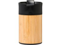 Вакуумный герметичный термостакан Arca с покрытием из меди и бамбука 200 мл, черный — 10063900_2, изображение 3