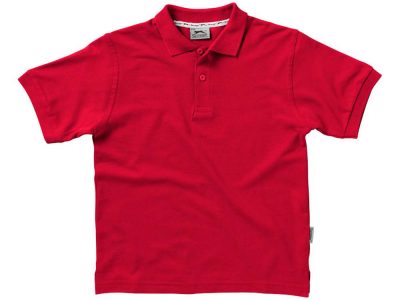 Рубашка поло Forehand детская, темно-красный, изображение 2