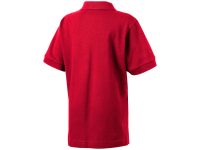 Рубашка поло Forehand детская, темно-красный, изображение 4