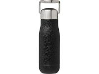 Спортивная бутылка Yuki объемом 350 мл с медной вакуумной изоляцией, черный — 10064200_2, изображение 2