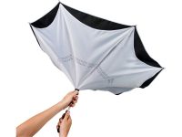 Прямой зонтик Yoon 23 с инверсной раскраской, белый — 10940202_2, изображение 5