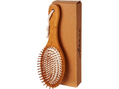 Массажная щетка для волос Cyril из бамбука, натуральный, изображение 4