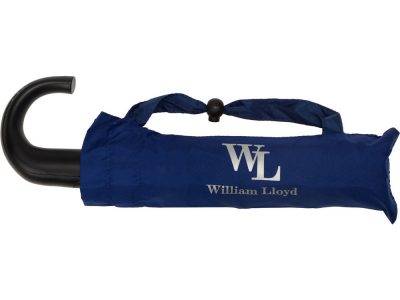 Складной зонт полуавтоматический William Lloyd, синий, изображение 9
