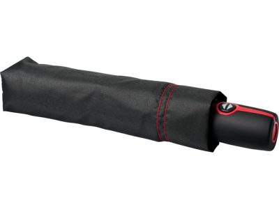 Автоматический складной зонт Stark-mini, черный/красный — 10914404_2, изображение 6