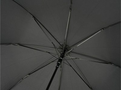 23-дюймовый автоматический зонт Alina из переработанного ПЭТ-пластика, черный — 10940001_2, изображение 3