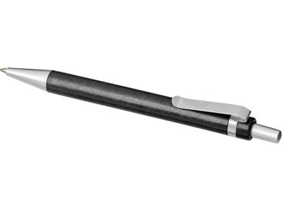 Шариковая ручка Tidore из пшеничной соломы с кнопочным механизмом, черный — 10744100_2, изображение 4