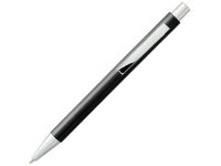 Шариковая ручка Tual из пшеничной соломы с кнопочным механизмом, черный — 10758100_2, изображение 1