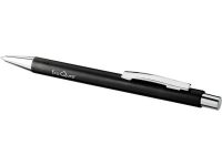 Шариковая ручка Tual из пшеничной соломы с кнопочным механизмом, черный — 10758500_2, изображение 5