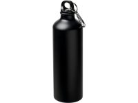 Матовая спортивная бутылка Pacific объемом 770 мл с карабином, черный — 10064000_2, изображение 1