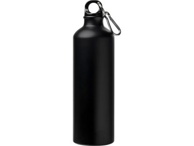Матовая спортивная бутылка Pacific объемом 770 мл с карабином, черный — 10064000_2, изображение 2