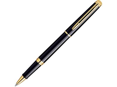 Ручка роллер Waterman Hemisphere Mars Black GT F, черный/золотистый — 296537_2, изображение 1