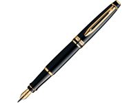 Ручка перьевая Waterman Expert 3 Black Laque GT F, черный/золотистый — 326597_2, изображение 1