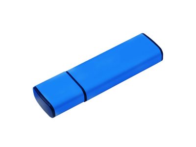 USB-флешка металлическая на 2ГБ с колпачком, синий — 3039.02.2_2, изображение 1