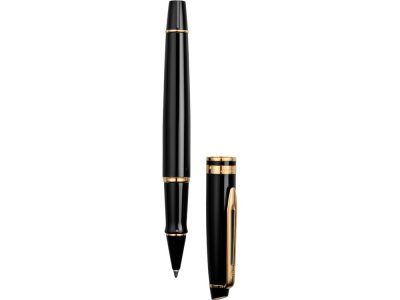 Ручка роллер  Waterman Expert 3 Black Laque GT F, черный/золотистый — 296567_2, изображение 4