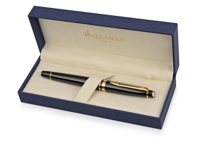 Ручка роллер  Waterman Expert 3 Black Laque GT F, черный/золотистый — 296567_2, изображение 5