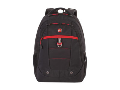 Рюкзак SWISSGEAR, 15, полиэстер, 900D,  34х18×47 см, 29 л, черный/красный, изображение 3
