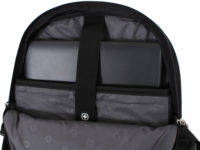 Рюкзак SWISSGEAR, 15,полиэстер 900D/рипстоп, 36x19x47 см, 32 л, черный/синий, изображение 6