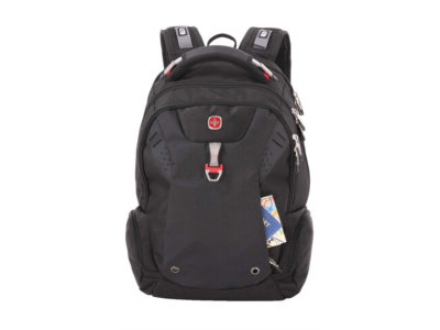 Рюкзак SWISSGEAR, 15», полиэстер 900D, 32х24х46, 34 л, черный, изображение 8