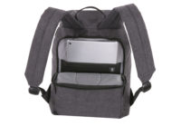 Рюкзак SWISSGEAR 13», ткань Grey Heather/ полиэстер 600D PU , 29х13х40 см, 15 л, серый, изображение 4