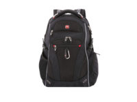 Рюкзак SWISSGEAR, Scansmart 15, полиэстер 900D/добби, 34x22x46 см, 34 л, черный/красный, изображение 7