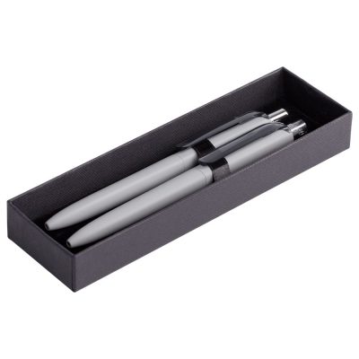 Набор Prodir DS8: ручка и карандаш, серый, изображение 1