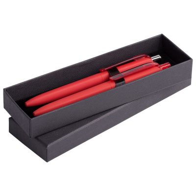 Набор Prodir DS8: ручка и карандаш, красный, изображение 3