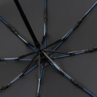 Зонт складной AOC Mini с цветными спицами, синий, изображение 4
