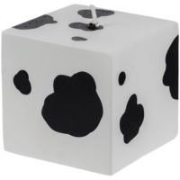 Свеча Spotted Cow, куб, изображение 1