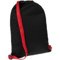 Рюкзак Nock, черный с красной стропой, изображение 1