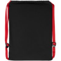 Рюкзак Nock, черный с красной стропой, изображение 4