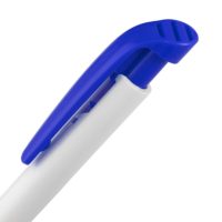 Ручка шариковая Favorite, белая с синим, изображение 4